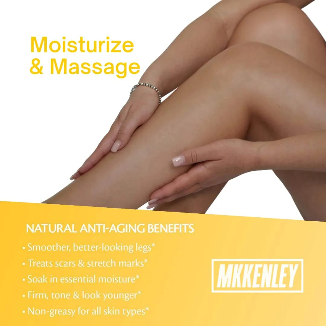 2 PACK - BEST Anti-Cellulite Massage Oil with Collagen & Stem Cells, 8 Fl Oz